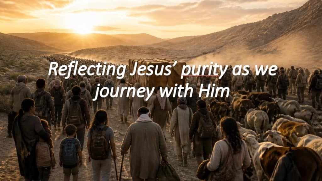 Reflecting Jesus’ purity as we journey with Him​