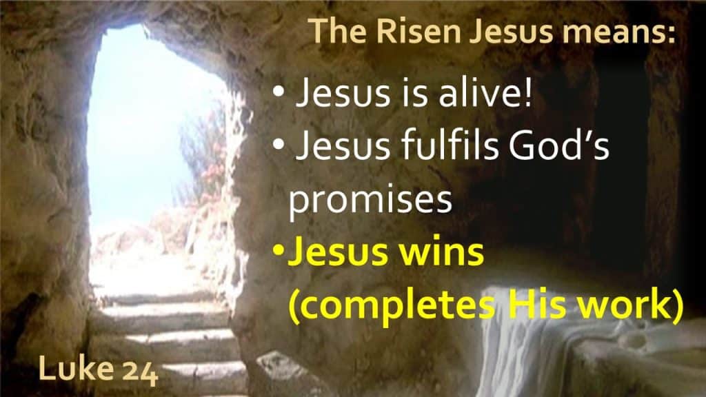 EASTER SUNDAY – Jesus is Risen