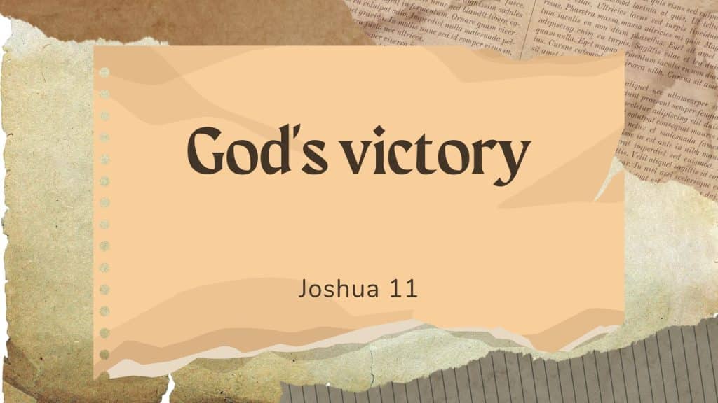 God’s victory