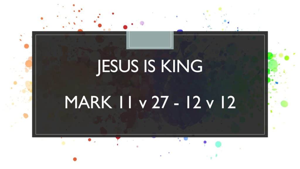 Jesus is King