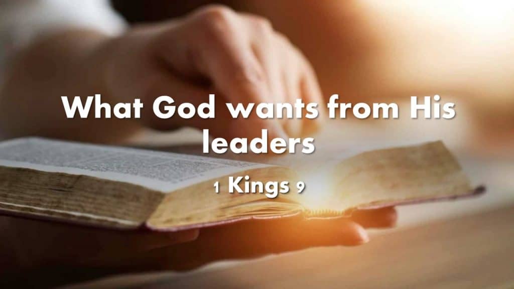 What God wants from His church