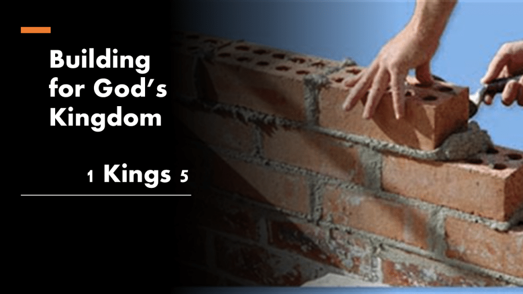 Building for the Kingdom