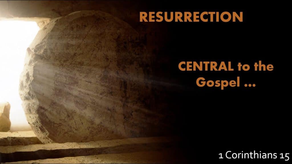 Resurrection matters