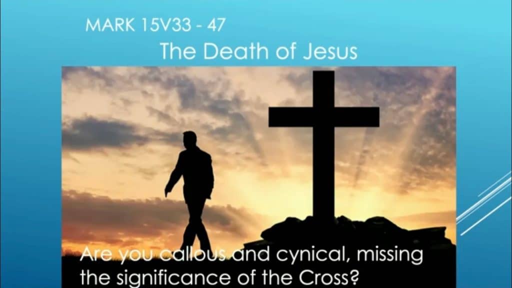 The Death Of Jesus