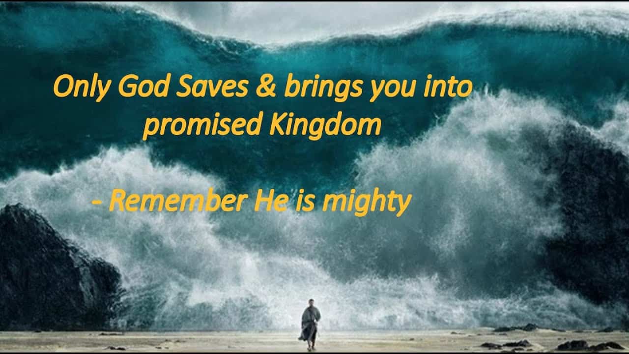 God Saves Scripture Only God Saves & Brings You Into Promised Kingdom - Calne Free Church
